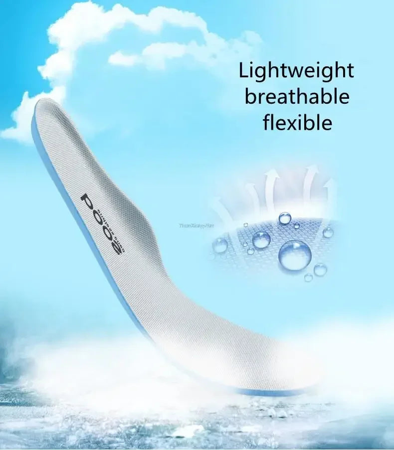 Sports Insoles Breathable Shock Absorbing Anti Slip Cushion for Running Unisex Fall 2026 Odor Control