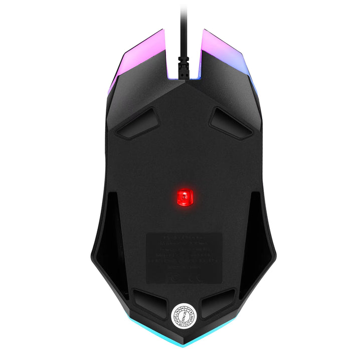 Wired RGB Gaming Mouse 3 Button USB Precision Office