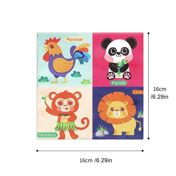 Montessori Cloth Tissue Box Toy Newborn Sensory Toys