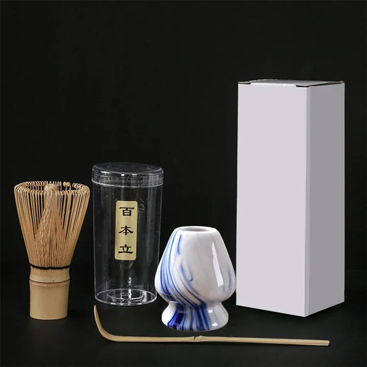 Matcha Bamboo Tea Set 3Pc Japanese Tea Tools Eco Friendly