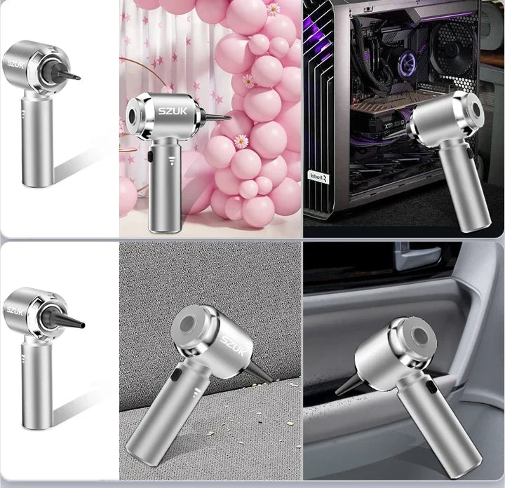Car Vacuum Cleaner Wireless Mini Handheld Strong 6000mAh