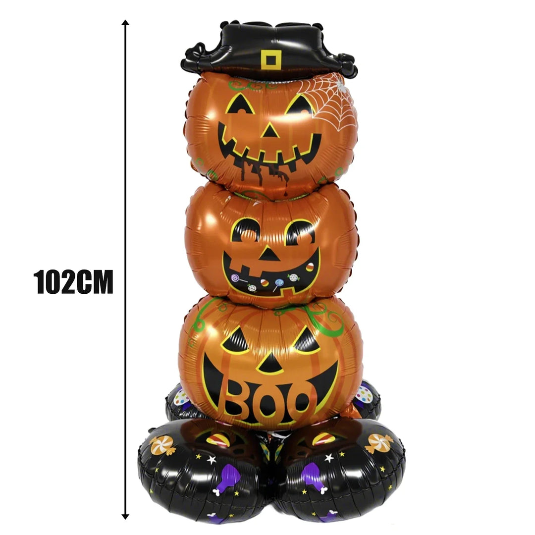 Halloween Balloons Giant Foil Standee Party Decor 2025