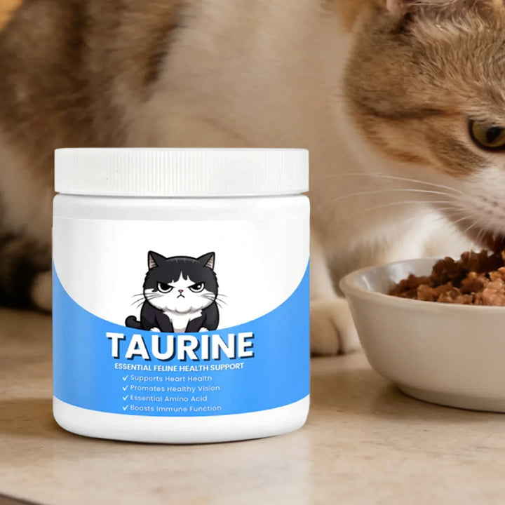Taurine Powder Supplement for Cats 200ml – Heart Support Immune Eye Health Organic Kitten Formula 2026