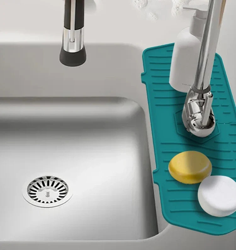Sink Splash Guard Silicone Mat Countertop Protector