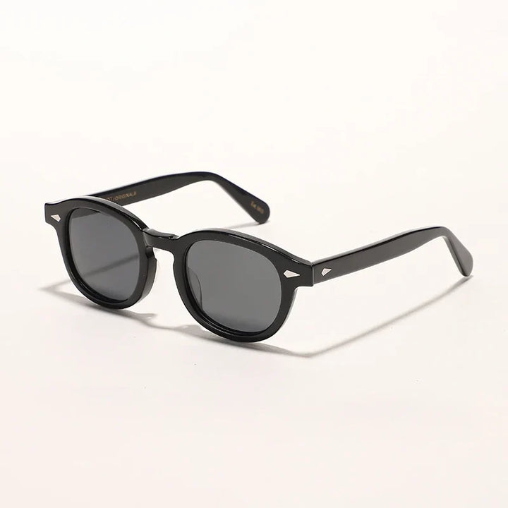 Polarized Sunglasses Vintage Round Acetate Frame Summer 2026 Driving Glare Reduction Gift Idea