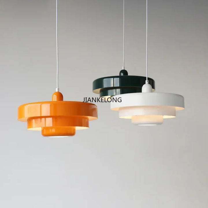 Pendant Lamp Retro Danish Chandelier - Fall 2026 Decor for Cafes and Homes, Cozy Ambient Lighting