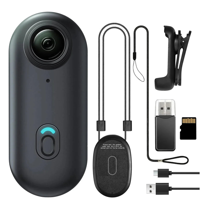 1080P Small WiFi Mini Pocket Action Camera - Portable Sports Video Recorder for Kids, Hands-Free, Body Worn