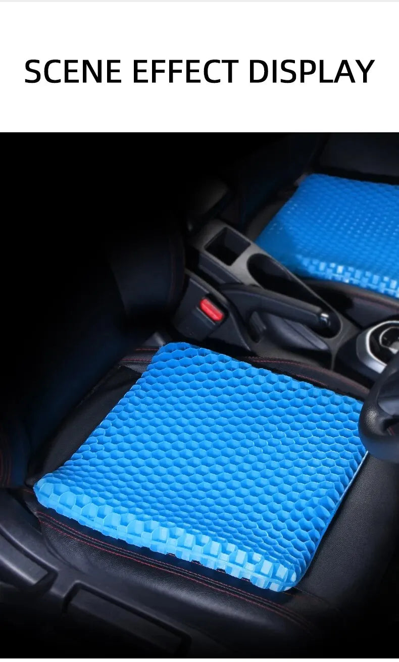 Honeycomb Gel Seat Cushion – Pressure Relief for Tailbone Back Pain, Office Chair Wheelchair Car 2026