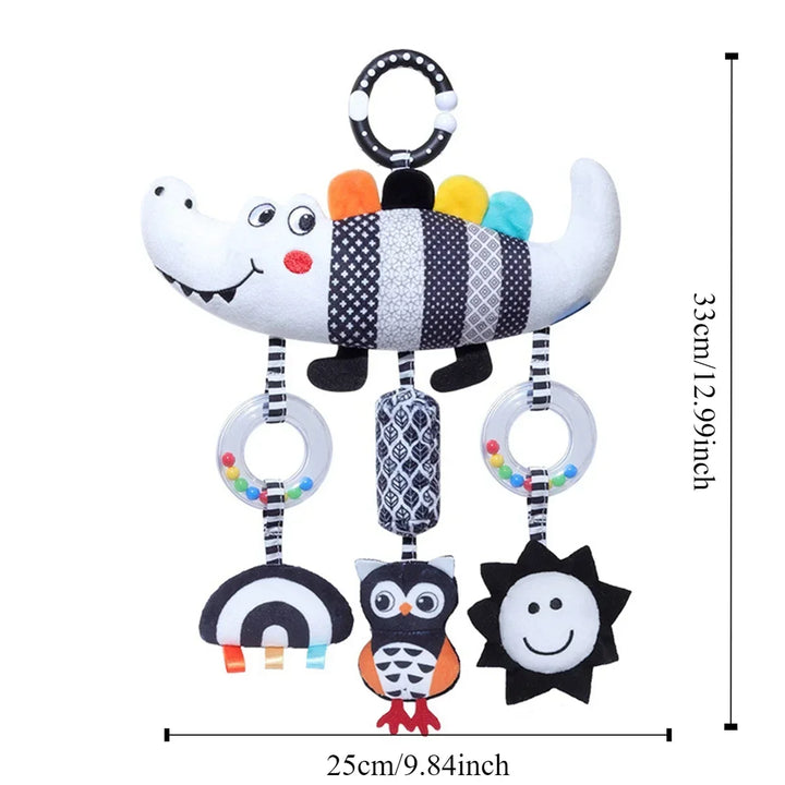 Baby Rattle Stroller Hanging Toy Newborn Sensory Toys