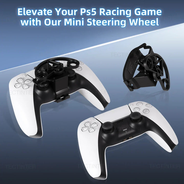 PS5 Controller Mini Steering Wheel Racing Gamepad Accessory 360 Degree Rotation Enhanced Gameplay Summer 2026 Gift