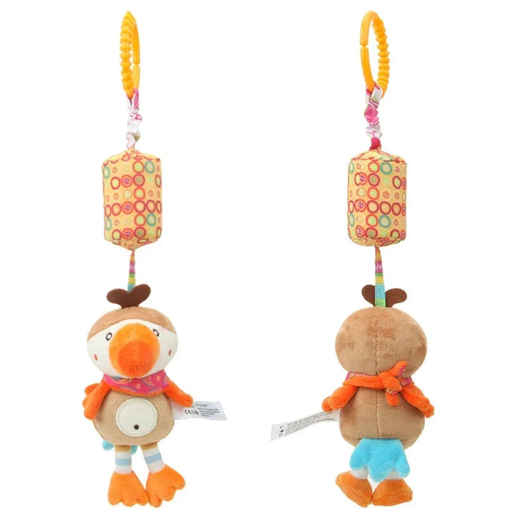 Baby Rattle Hanging Plush Toy Newborn Sensory Toys Gift