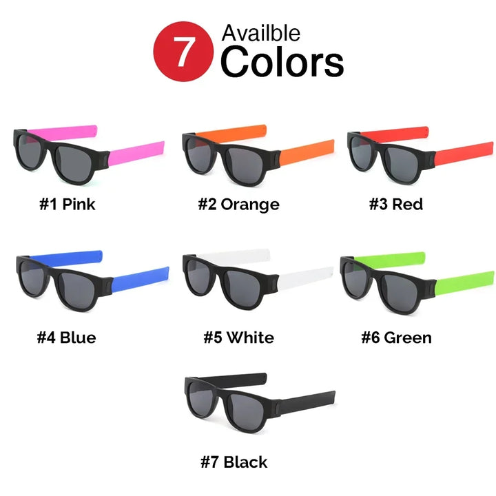 Polarized Foldable Sports Sunglasses - Active Eyewear For Driving And Cycling, Summer Travel 2026