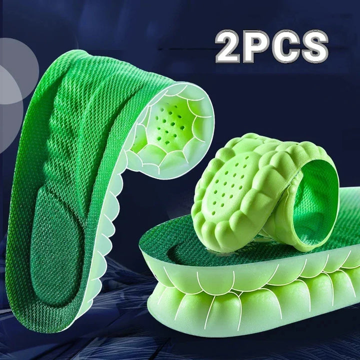 4D Massage Insoles – Ultra Soft Orthopedic Insoles For Running Shoes, Arch Support, Back To School 2025 Comfort