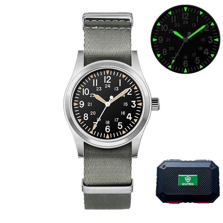 Military Quartz Field Watch 37mm Sapphire Fall 2025