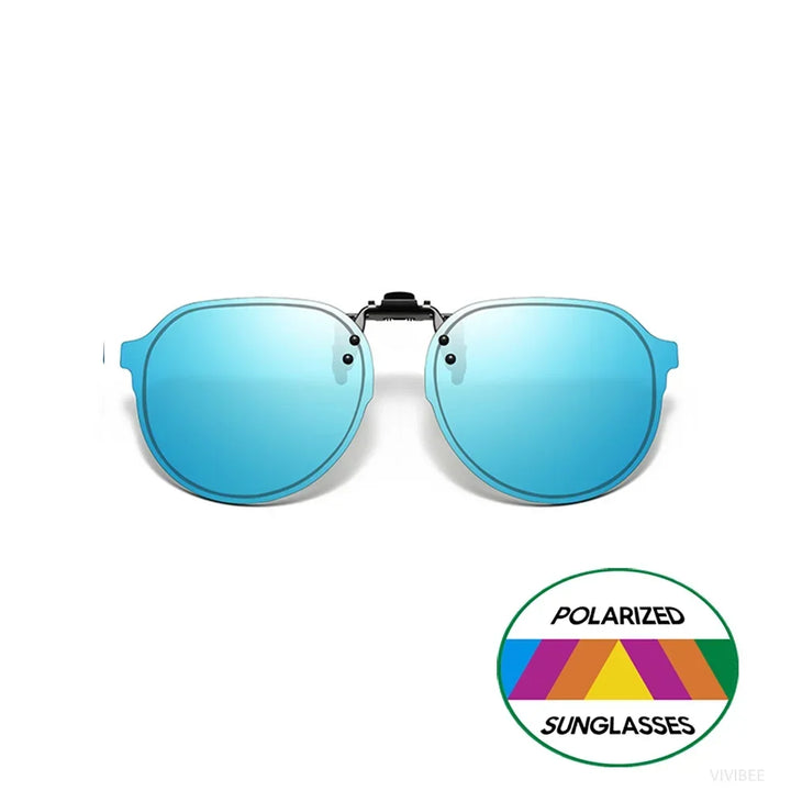 Clip-On Sunglasses Polarized UV400 Flip Up Clip Night Vision Clip Universal Goggles For Driving And Fishing Summer 2026