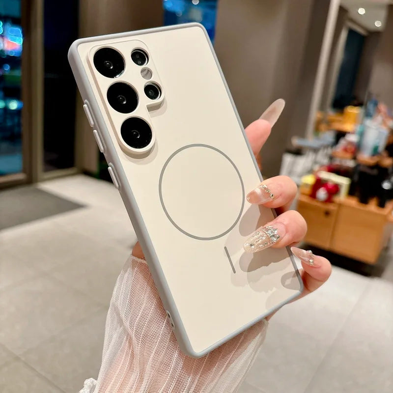 Magnetic TPU Phone Case Durable PC TPU Multi Model Compatible Fall 2026 Trend Gift Idea