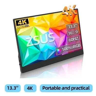 2K Portable Monitor 14 Inch Touch HDR 60Hz Gaming Display