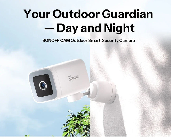 Outdoor Security Camera 2K HD AI Human Detection IP65 Weatherproof 180 Degree Pan Fall 2026 Works With Alexa Google Home