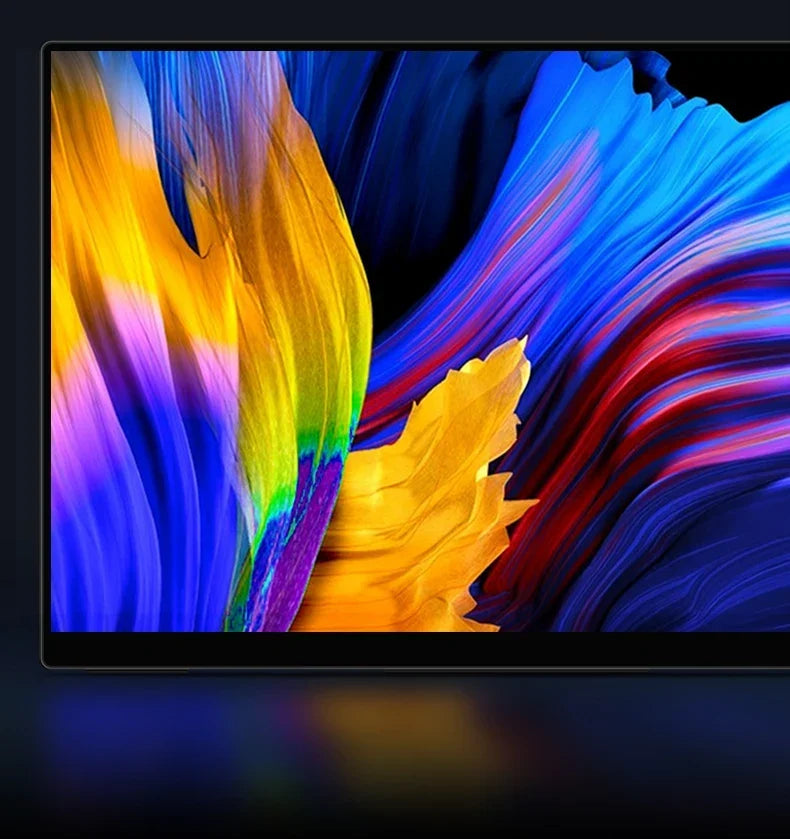 OLED 13.3 Portable Monitor Metal Frame Travel Display