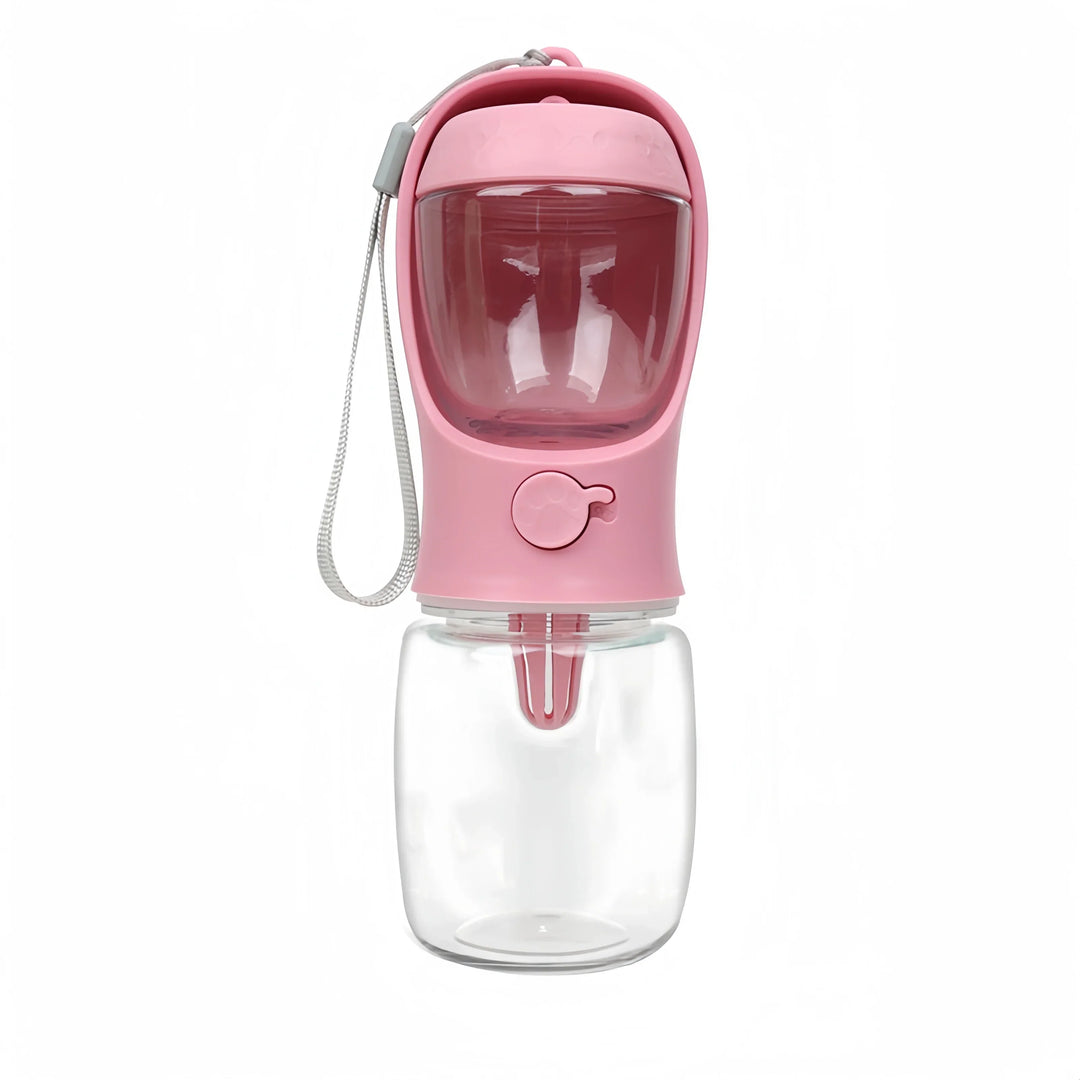 Portable Dog Cat Water Bottle with Food Storage for Outdoor Travel Pet Supplies