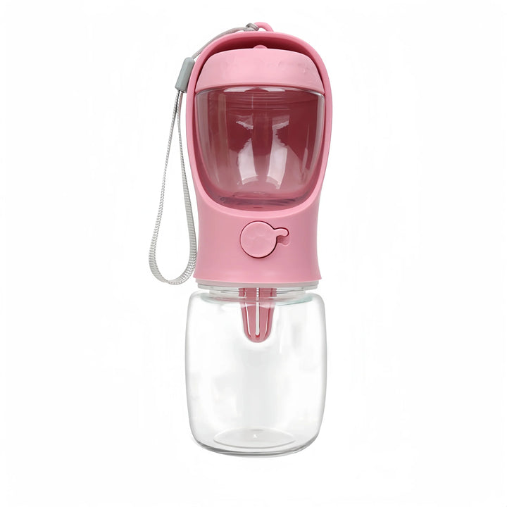 Portable Dog Cat Water Bottle with Food Storage for Outdoor Travel Pet Supplies