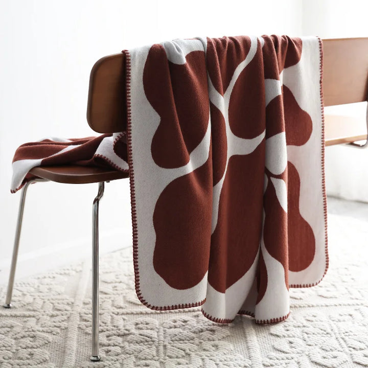 Jacquard Imitation Cashmere Throw Blanket – Soft Luxury Sofa Bedspread Nordic Geometric Shawl Home Decor 2026
