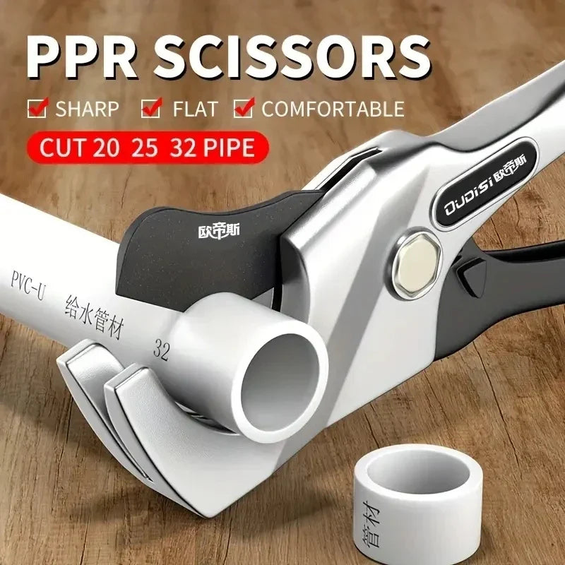 Water-Resistant PVC Pipe Cutter Tool - Multi-Purpose Garden Tool for Plastic &amp; Rubber Tubing
