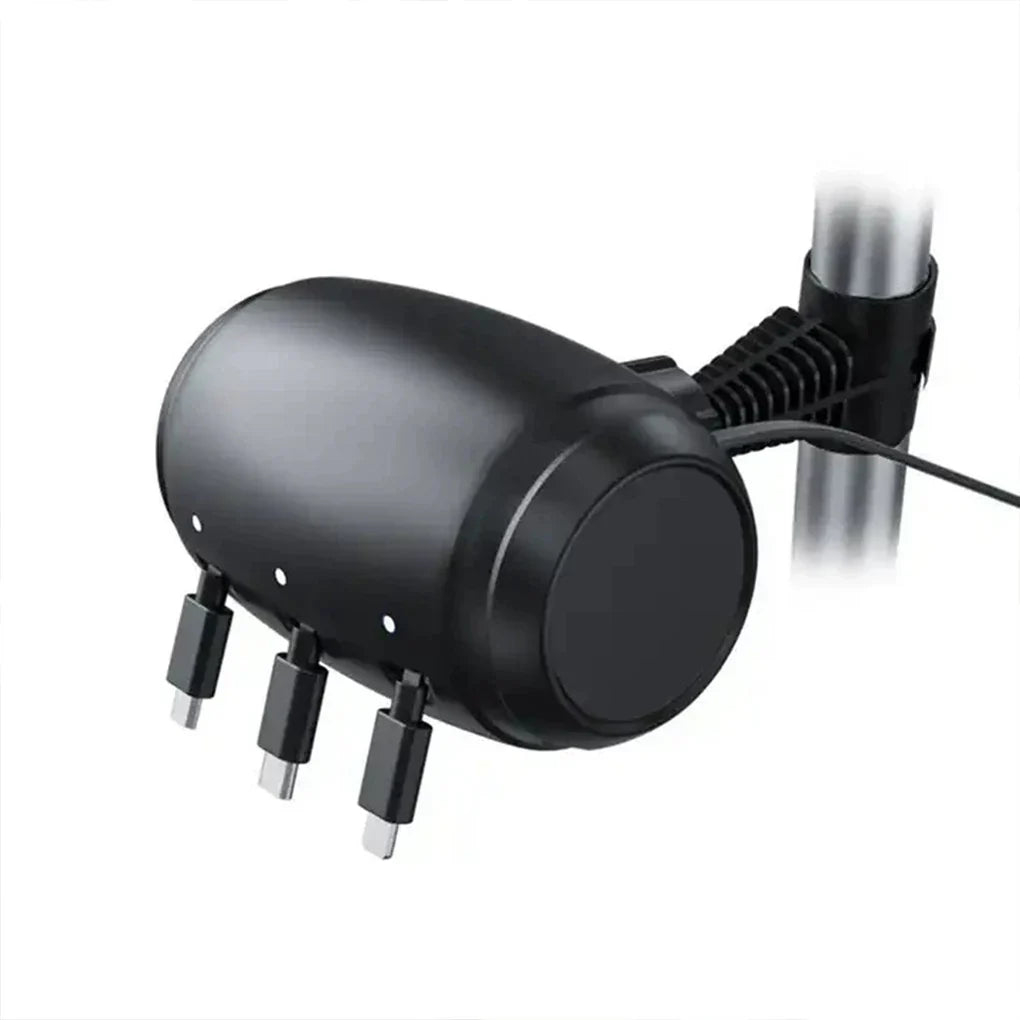 Car Charger With Retractable Cord – 3 In 1 Fast Charging Station For Phones And Tablets, Summer Road Trip 2026