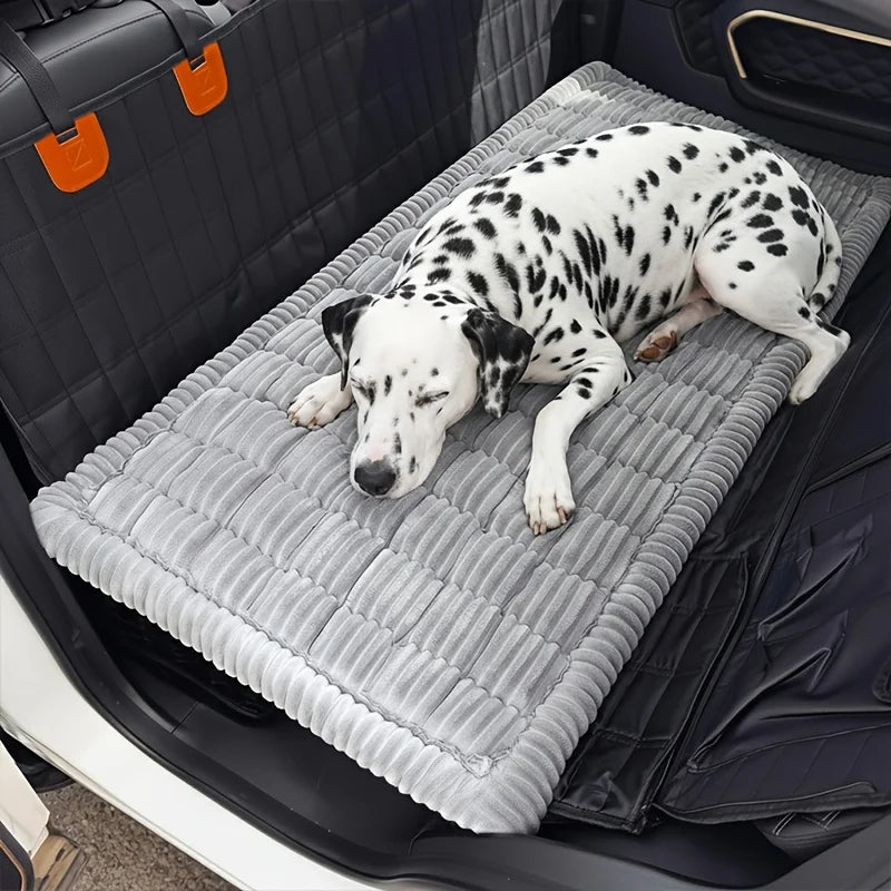 Dog Car Seat Cover Polyester Durable Car Seat Protector Pad - Anti Dirty, Easy Install, Fall 2026 Travel Essential