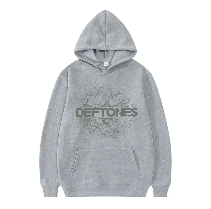 Oversized Unisex Hoodie - Retro Punk, Polyester, Street