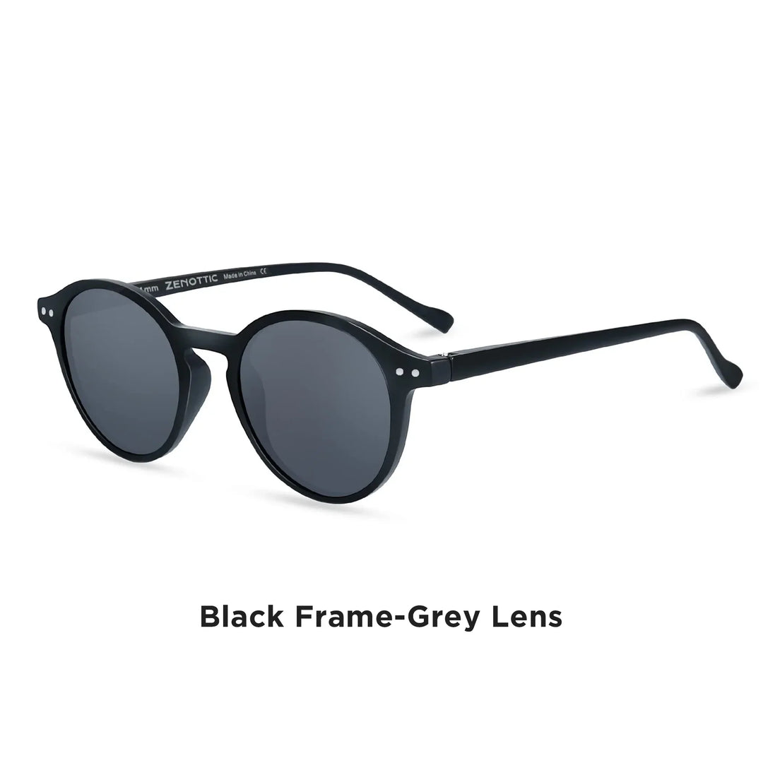 Polarized Sunglasses Round Retro Unisex Eyewear Summer 2026 Trend UV400 Protection