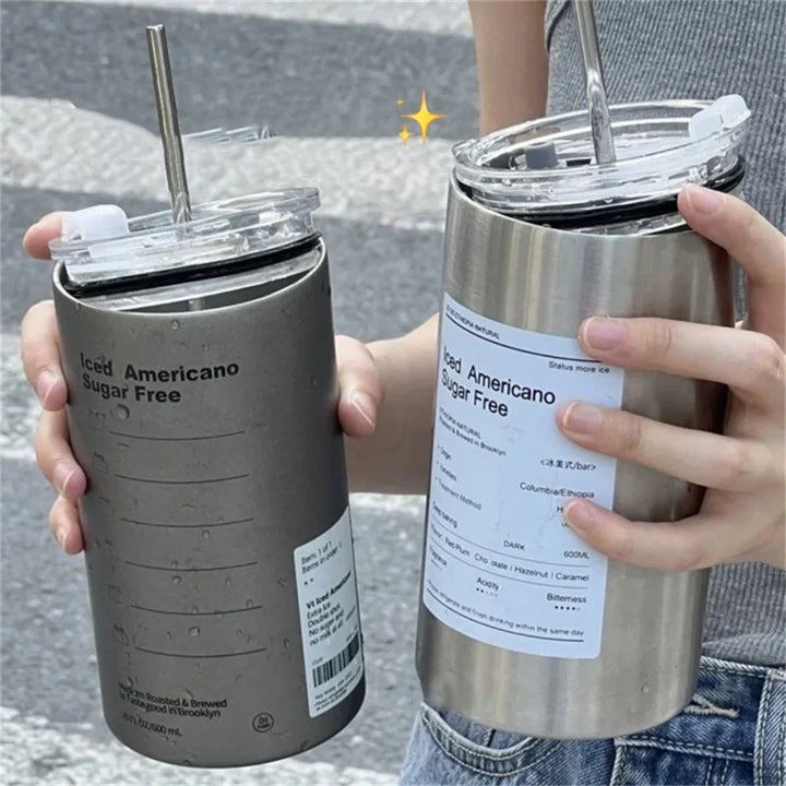 Insulated Water Bottle - Leak-Proof Drinkware Back to School 2026 Keeps Drinks Cold or Hot