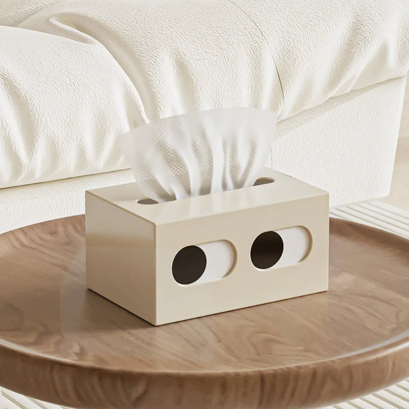 Tissue Box Red Organizer – Modern Paper Storage Box For Table Decor, Summer 2026 Gift Idea