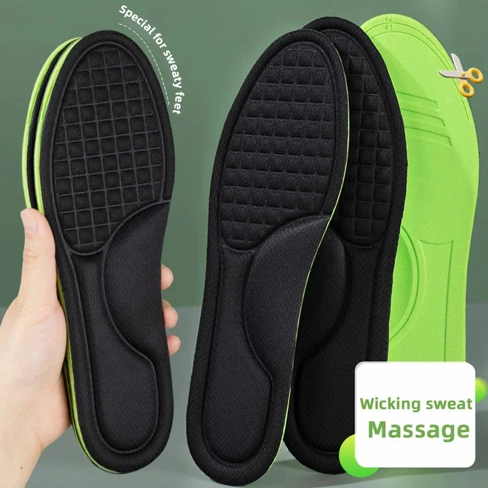 Memory Foam Orthopedic Insoles 12 Pack Antibacterial Plantar Fascia Insole