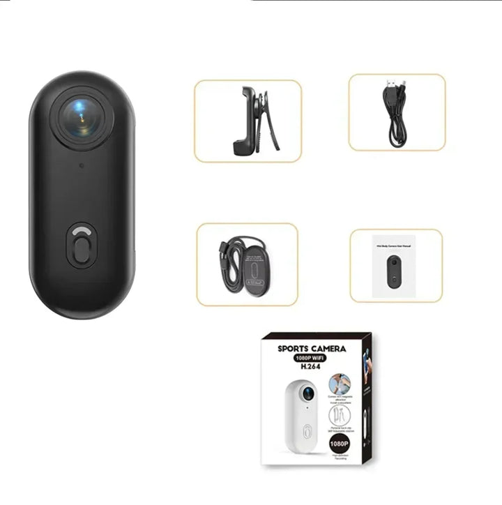 Action Camera Mini 4K 1080P Helmet And Bike Mount WiFi Full HD Sports Cam Summer 2026 Gear For Action Sports