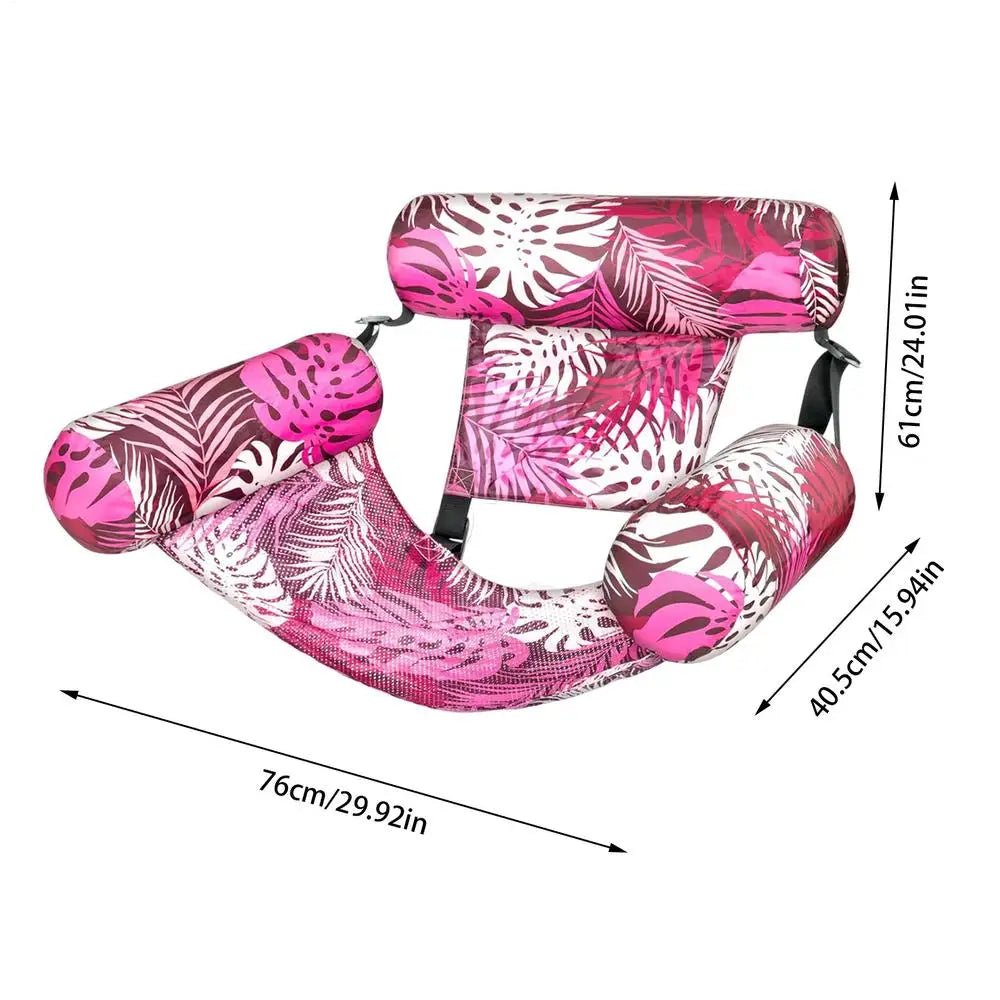Inflatable Pool Float Hammock Chair Water Lounge Bed Summer 2026 Adults