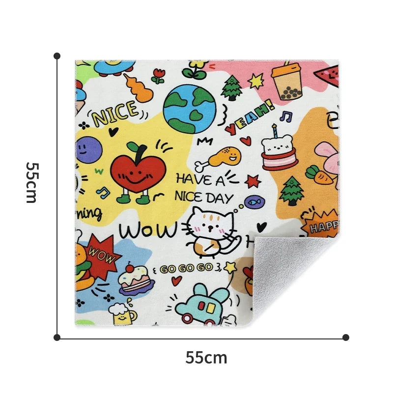 Magic Cloth Makeup Bag - Portable Camera Lens Wrapping Storage, Self-adhesive Organizing Bag