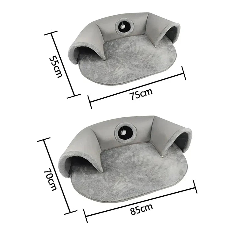 Cats Beds and Puppy Bed Accessories - Cozy Dog House for Kittens and Dogs