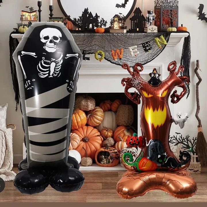 Halloween Balloons Giant Foil Standee Party Decor 2025