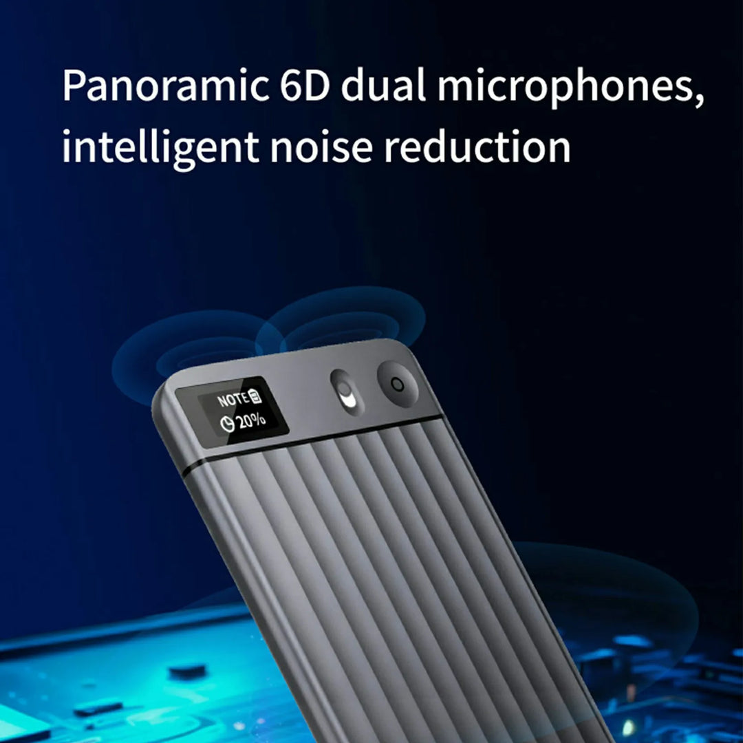 AI Voice Recorder with Transcription and Summarization - 135-Language Smart Notetaker for Meetings 2026
