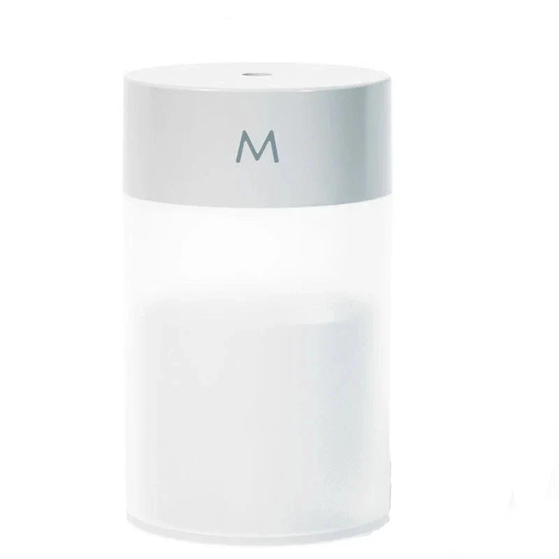 New Mini Fog Humidifier USB - Small Desktop Air Purifier with Large Capacity for Home and Travel
