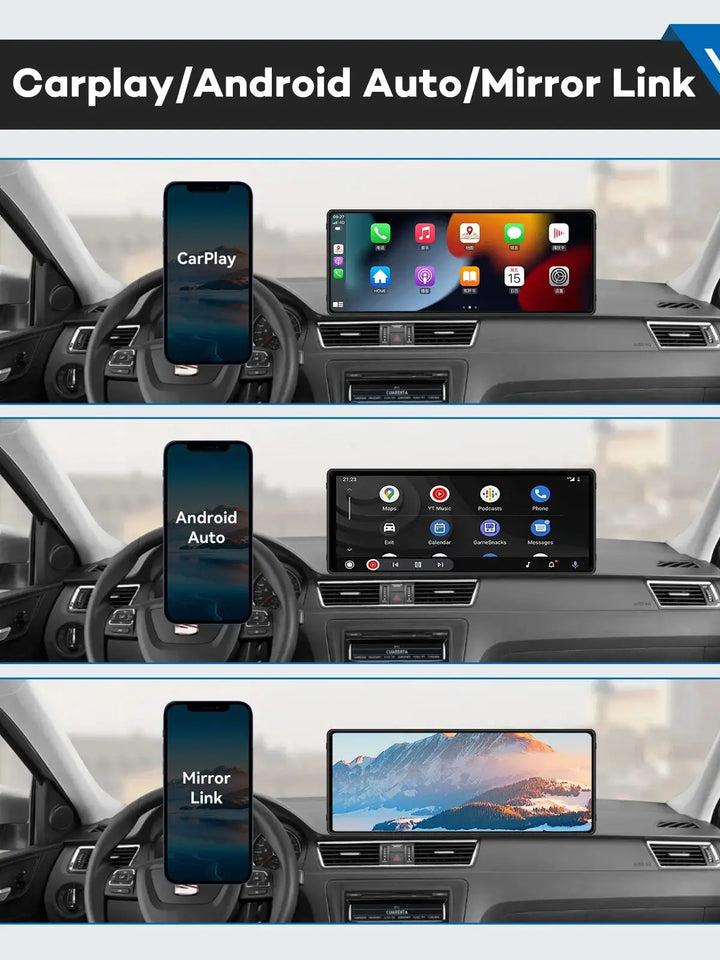 Car Stereo 10.26-Inch Universal Wireless CarPlay Android Auto Multimedia Player Fall 2025 Gift