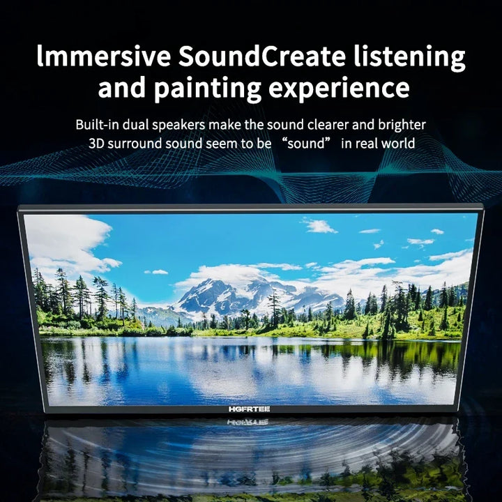 Portable 14.1 Inch 1080P IPS Gaming Monitor With Stand