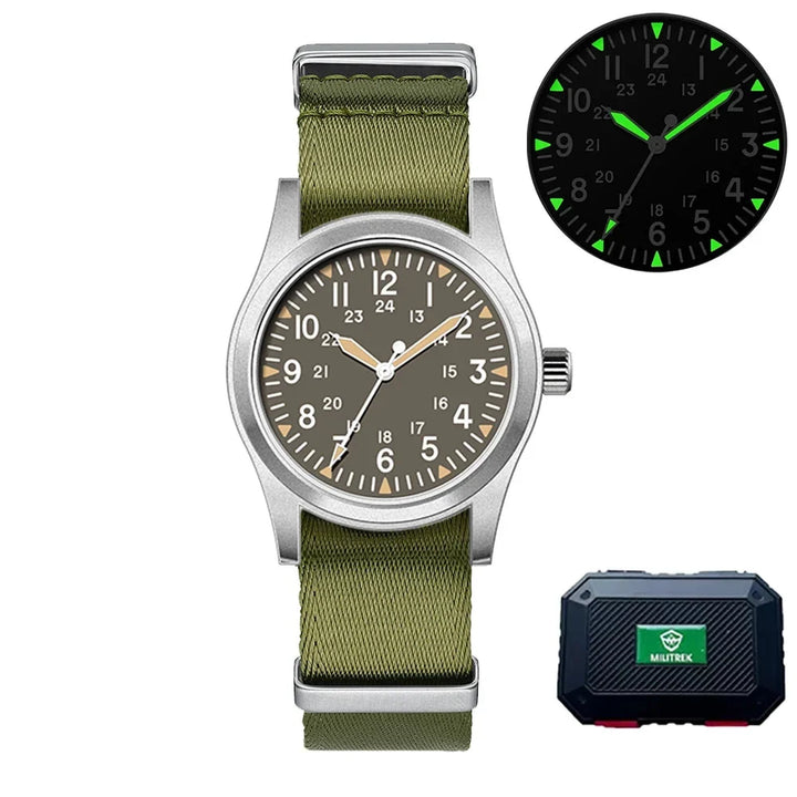 Military Quartz Field Watch 37mm Sapphire Fall 2025