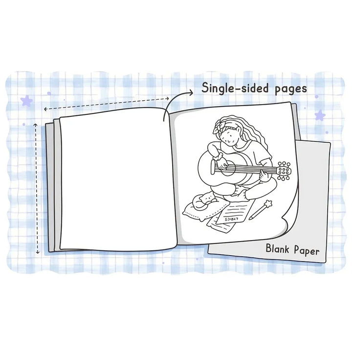 colouring Book For Adults And Teens Cozy Warm Space Theme Fall 2025 Relaxation Gift For Solo Leisure