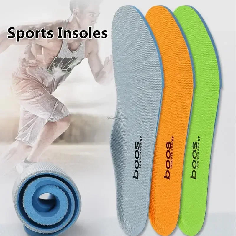 Sports Insoles Breathable Shock Absorbing Anti Slip Cushion for Running Unisex Fall 2026 Odor Control