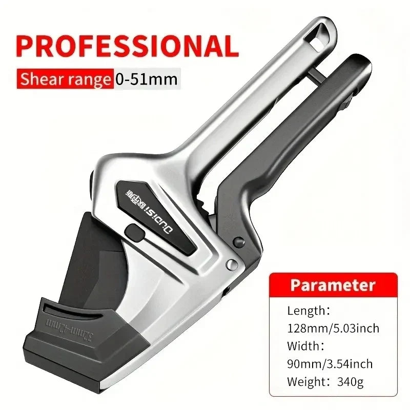 Water-Resistant PVC Pipe Cutter Tool - Multi-Purpose Garden Tool for Plastic &amp; Rubber Tubing