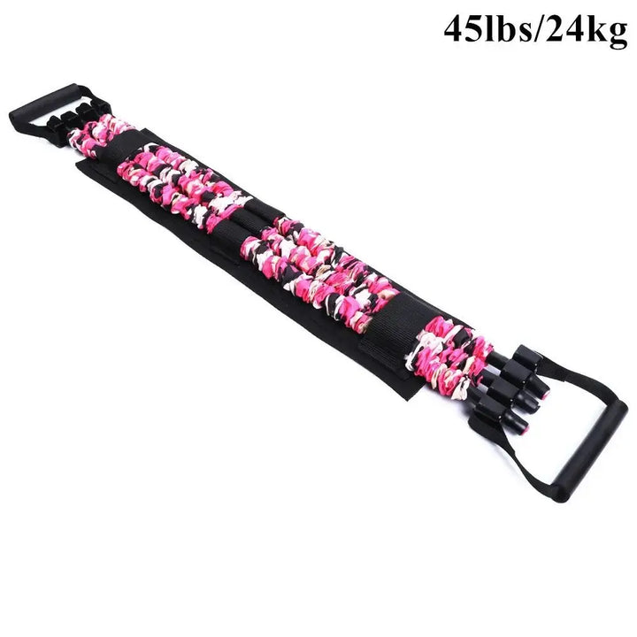 Adjustable Resistance Band Set for Fitness - Chest Workout Equipment, Home Gym Essentials