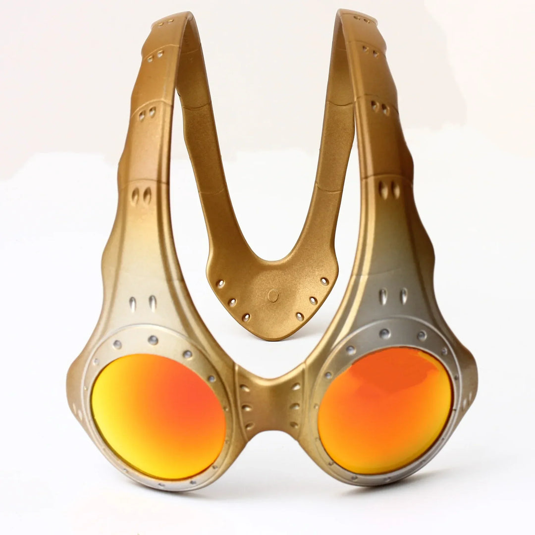 Sunglasses Metal Frame Oversized Round Lens Eyewear For Outdoor Cycling TikTok Viral Retro 2026