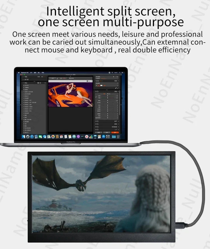 Portable 11.6 Inch HDMI Monitor 1366x768 Gaming Display